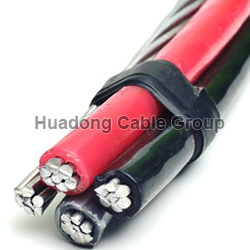 0.6/1kv 16mm2/25mm2/35mm2 AAC/AAAC Core XLPE Overhead ABC Cable